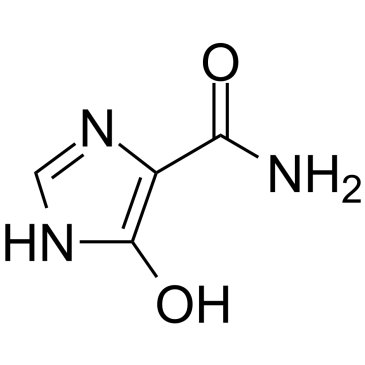 5-羟基-1H-咪唑-4-甲酰胺结构式