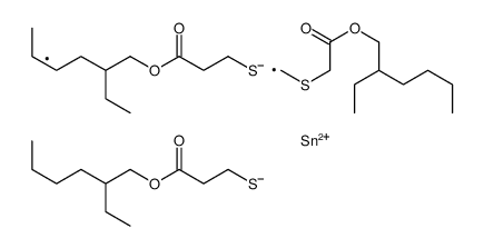 3,3',3''-[(Methylstannylidyne)tristhio]tris(propanoic acid 2-ethylhexyl) ester picture