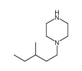 Piperazine, 1-(3-methylpentyl)- (9CI)结构式