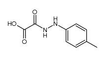 oxalic acid tolyl hydrazide Structure