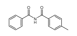N-benzoyl-4-methylbenzamide Structure