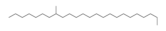 8-methyltetracosane Structure