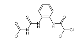 Methyl-4-(o-dichloracetamidophenyl)-3-thioallophanat Structure