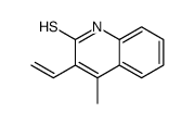 3-ethenyl-4-methyl-1H-quinoline-2-thione结构式