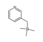 trimethyl-pyridin-3-ylmethyl-silane Structure