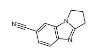 1H-Pyrrolo[1,2-a]benzimidazole-7-carbonitrile,2,3-dihydro-(7CI,9CI) structure