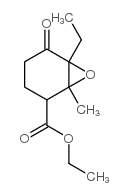 7-Oxabicyclo[4.1.0]heptane-2-carboxylicacid,6-ethyl-1-methyl-5-oxo-,ethylester(9CI)结构式