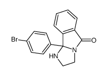 9b-(4-bromo-phenyl)-1,2,3,9b-tetrahydro-imidazo[2,1-a]isoindol-5-one结构式