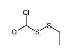 (dichloromethyldisulfanyl)ethane结构式