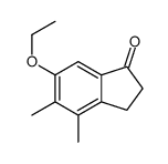 6-ethoxy-4,5-dimethyl-2,3-dihydroinden-1-one Structure