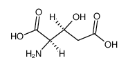 threo-3-hydroxy-D-glutamic acid结构式