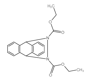 Anthracene-9,10-biimine-11,12-dicarboxylicacid, 9,10-dihydro-, 11,12-diethyl ester structure