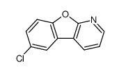 6-chloro-benzo[4,5]furo[2,3-b]pyridine结构式