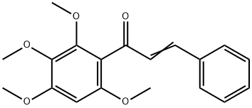 2-Propen-1-one, 3-phenyl-1-(2,3,4,6-tetramethoxyphenyl)-结构式