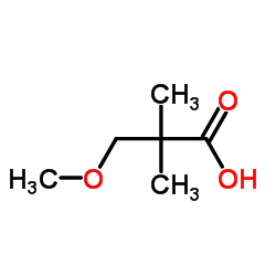 3-Methoxy-2,2-dimethylpropanoic acid Structure