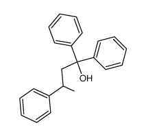 1,1,3-triphenylbutan-1-ol Structure