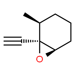 7-Oxabicyclo[4.1.0]heptane, 1-ethynyl-2-methyl-, (1alpha,2beta,6alpha)- (9CI)结构式