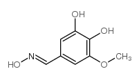 3,4-DIHYDROXY-5-METHOXYBENZALDEHYDE OXIME结构式