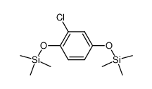 1,4-bis(trimethylsiloxy)-2-chlorobenzene结构式