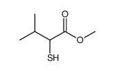 2-Mercapto-3-methyl-butyric acid methyl ester结构式