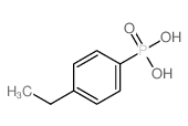 (4-ethylphenyl)phosphonic acid结构式