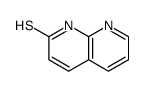 1H-1,8-naphthyridine-2-thione结构式