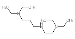 1,3-Propanediamine,N3-[2-(diethylamino)ethyl]-N1,N1-diethyl- Structure