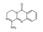 1-amino-3,4-dihydropyrazino[2,1-b]quinazolin-6-one Structure