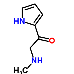 2-(Methylamino)-1-(1H-pyrrol-2-yl)ethanone结构式