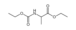 ETHYL 2-(ETHOXYCARBONYLAMINO)PROPANOATE结构式