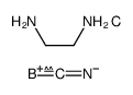 cyanoboron,ethane-1,2-diamine结构式