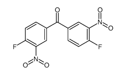 4,4'-Difluoro-3,3'-dinitrobenzophenone Structure