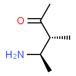 2-Pentanone, 4-amino-3-methyl-, (3R,4R)-rel- (9CI) structure