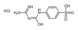 1-Amidino-3-p-sulfophenylurea hydrochloride Structure