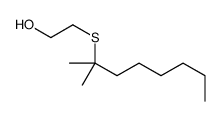 2-(1,1-Dimethylheptylthio)ethanol Structure