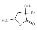 3-bromo-3,5-dimethyl-oxolan-2-one Structure