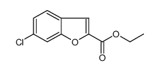 ethyl 6-chlorobenzofuran-2-carboxylate Structure