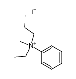 N-ethyl-N-methyl-N-propyl-anilinium, iodide结构式
