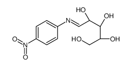 (2R,3S,4S)-5-(4-nitrophenyl)iminopentane-1,2,3,4-tetrol结构式