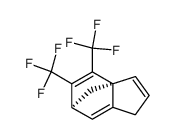 8,9-bis(trifluoromethyl)tricyclo[5.2.1.01,5]deca-2,5,8-triene Structure