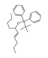 (E)-tert-butyl(dec-6-en-5-yloxy)diphenylsilane Structure