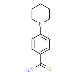 4-(哌啶-1-基)硫代苯甲酰结构式