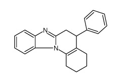 5-phenyl-1,2,3,4,5,6-hexahydrobenzimidazolo[1,2-a]quinoline结构式