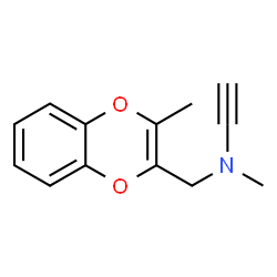 1,4-Benzodioxin-2-methanamine,N-ethynyl-N,3-dimethyl-(9CI)结构式