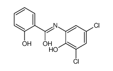 N-(3,5-Dichloro-2-hydroxyphenyl)-2-hydroxybenzamide结构式