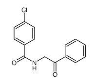 4-chloro-N-phenacylbenzamide Structure
