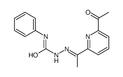 1-[1-(6-acetylpyridin-2-yl)ethylideneamino]-3-phenylurea Structure