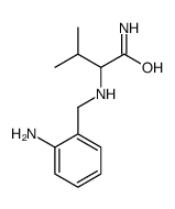 2-[(2-aminophenyl)methylamino]-3-methylbutanamide Structure