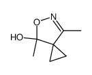 4,7-dimethyl-5-oxa-6-azaspiro[2.4]hept-6-en-4-ol Structure
