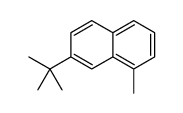 7-(tert-butyl)-1-methylnaphthalene structure
